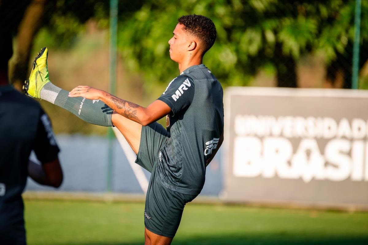 O tcnico Levir Culpi comandou, na tarde desta tera-feira, treinamento na Cidade do Galo