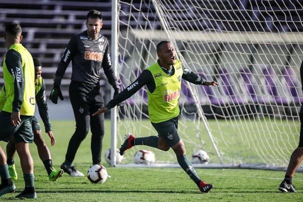 Veja fotos do ltimo treino do Atltico antes do jogo contra o Nacional-URU