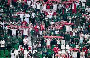 Polnia x Arbia Saudita: fotos da torcida no jogo da Copa do Mundo