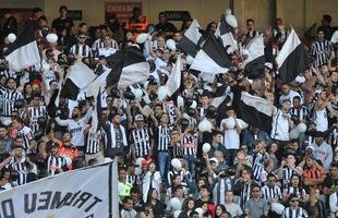 Torcedores do Atl�tico no cl�ssico 500 contra o Cruzeiro, no Independ�ncia, pelo Brasileiro