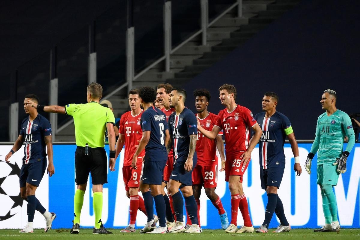 Fotos da final da Liga dos Campeões entre PSG e Bayern de Munique, em Lisboa