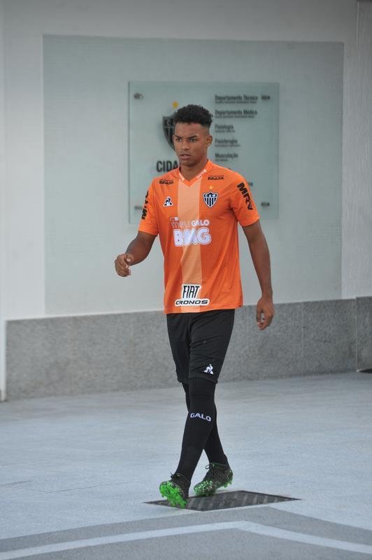 Fotos do ltimo treino do Atltico antes do jogo contra o Unin La Calera