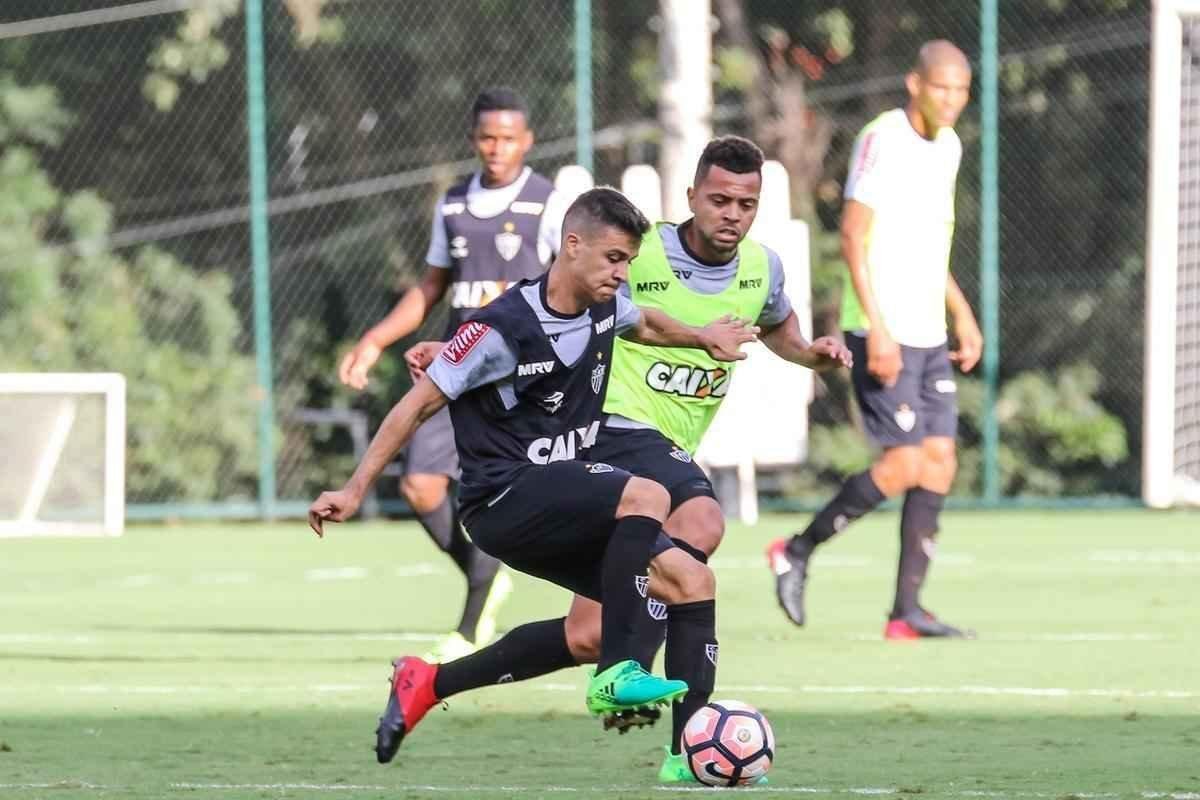 Elenco do Atltico se prepara para encarar o Sport Boys, pela fase de grupos da Copa Libertadores