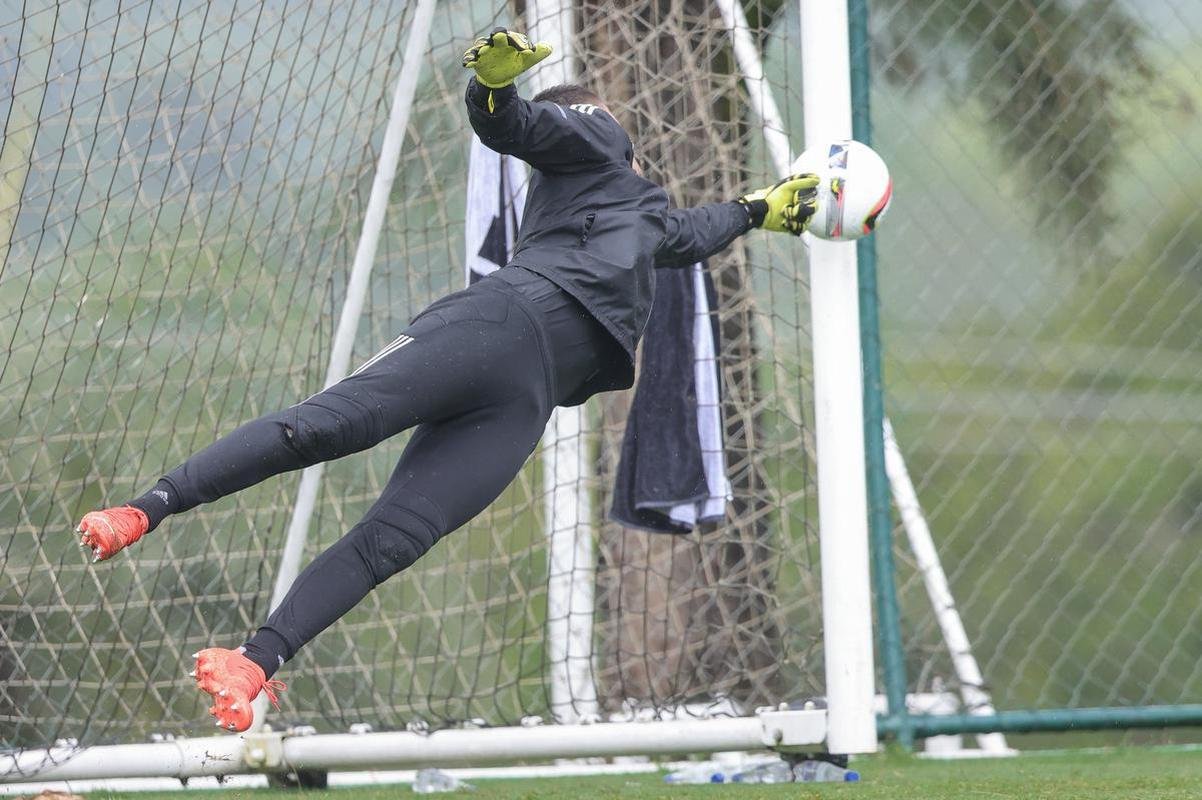 Treino do Atltico na Cidade do Galo, na manh desta tera-feira (24/1).