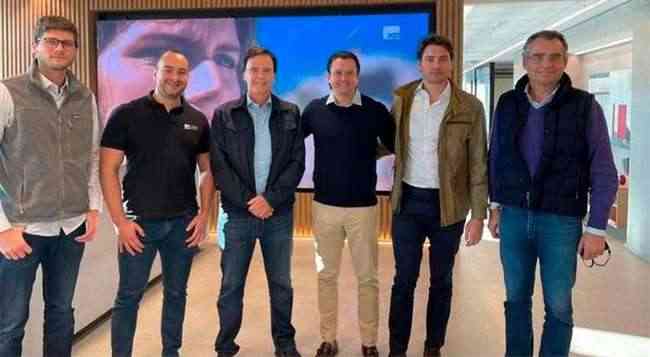 Rgis e Srgio se reuniram com executivos da XP Investimentos em So Paulo, em julho deste ano