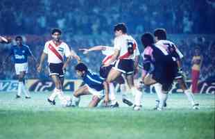 Em 1991, o Cruzeiro conquistou a Supercopa da Libertadores. Esse foi o segundo título internacional do clube celeste. Na decisão, mais uma vez a Raposa superou o River Plate da Argentina