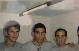 Ademir, Ronaldo, Emerson Silami e Robson na Toca da Raposa