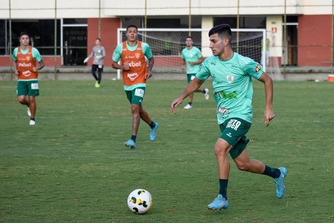 Treino do Amrica nessa quinta-feira (21), no CT Lanna Drumond, em Belo Horizonte