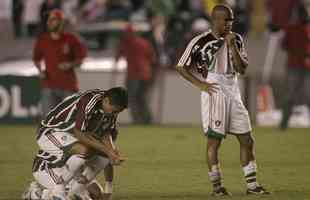 O Fluminense foi  final da Libertadores uma nica vez, no ano de 2008. Na ocasio, o clube perdeu a deciso para a LDU-EQU.
