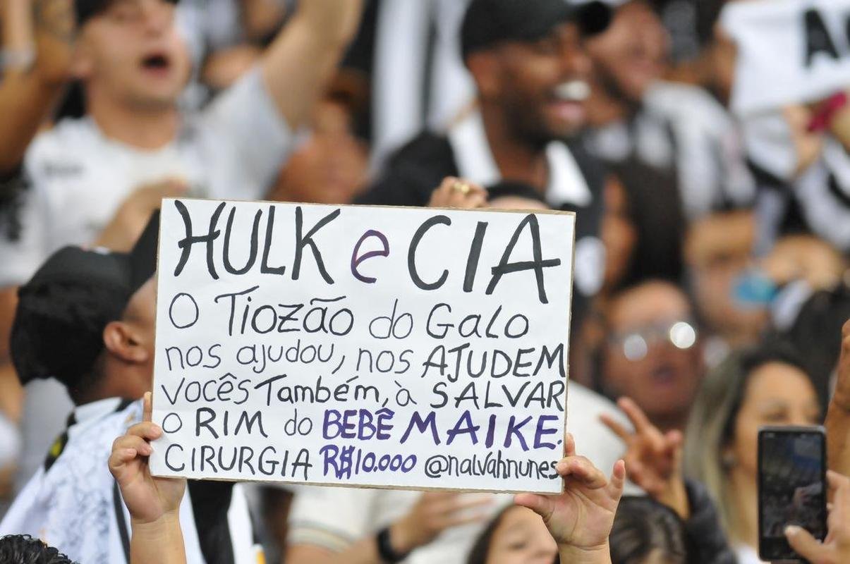 Fotos da torcida do Atltico na partida contra o So Paulo, no Mineiro, em Belo Horizonte, pela 16 rodada do Campeonato Brasileiro 