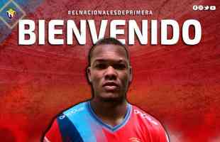 El Nacional (Equador) contratou o atacante Jefferson Valverde