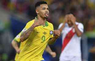 Gabriel Jesus recolocou o Brasil em vantagem na final da Copa Amrica: 2 a 1