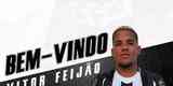 O Figueirense anunciou a contratação do atacante Vitor Feijão, que estava no Guarani