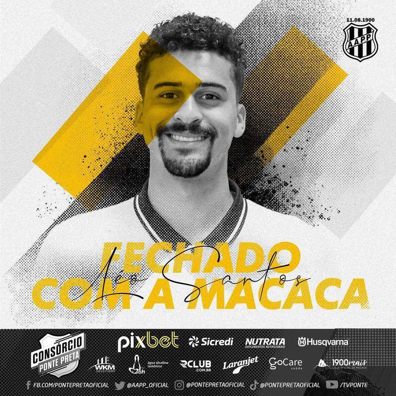 Léo Santos, zagueiro (Ponte Preta)