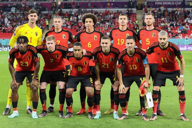 Fotos do jogo entre Bélgica e Canadá pelo Grupo F da Copa do Mundo