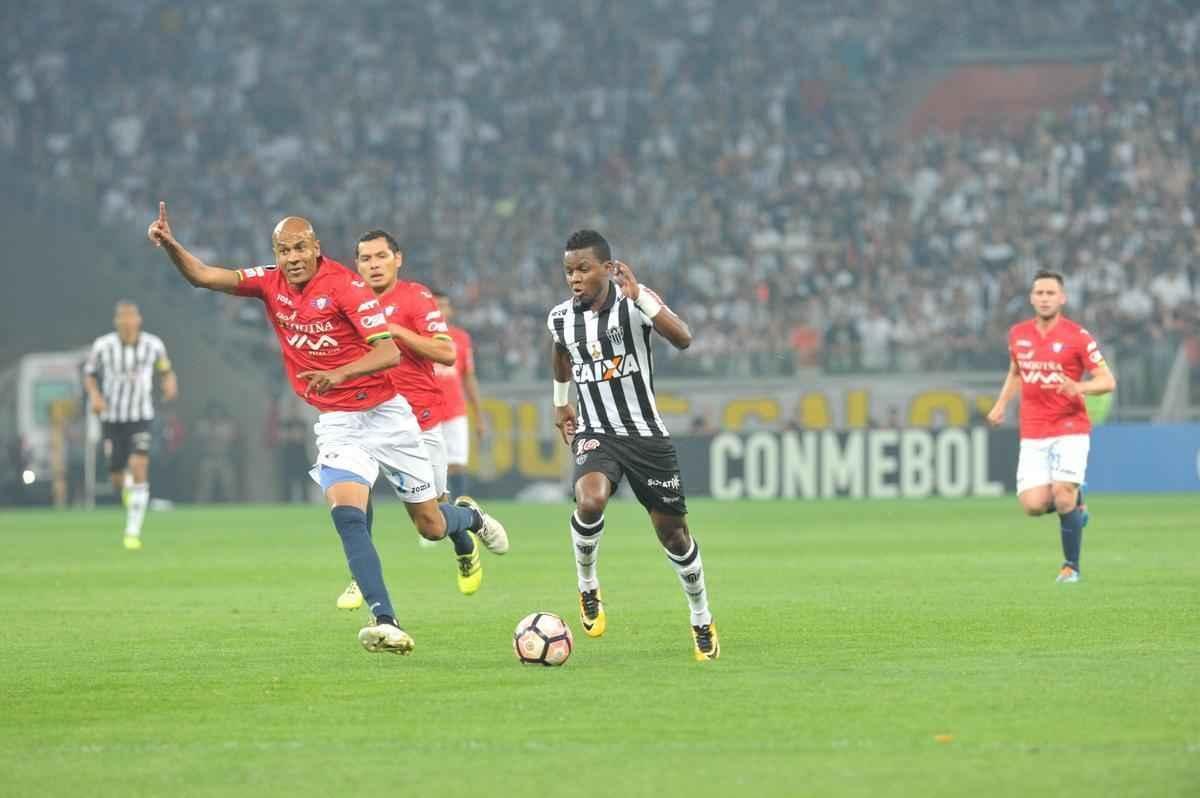 Atltico e Jorge Wilstermann se enfrentaram, no Mineiro, pelas oitavas de final da Libertadores