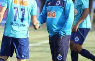 Imagens do treinamento do Cruzeiro desta segunda-feira (19 de agosto)