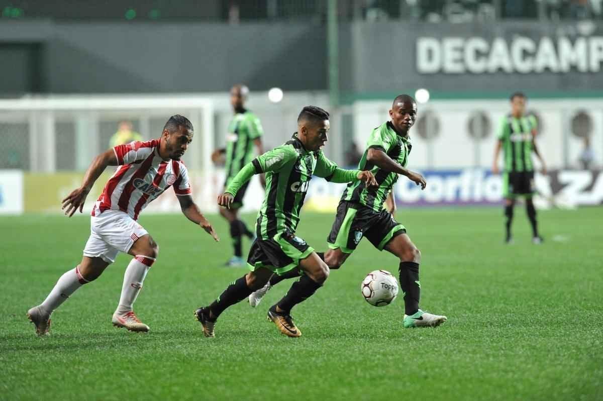 Amrica e Nutico se enfrentaram, no Independncia, pela 20 rodada da Srie B do Brasileiro