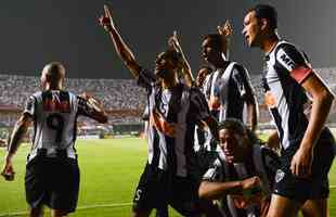 2013 - Vitria do Atltico por 2 a 1, no Morumbi (oitavas de final da Libertadores)