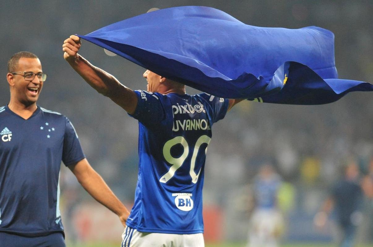 Depois de confirmar o acesso  Srie A com a vitria sobre o Vasco, jogadores do Cruzeiro foram  loucura no Mineiro. Nas arquibancadas, torcedores deliraram. Muitos tambm foram s lgrimas de emoo 