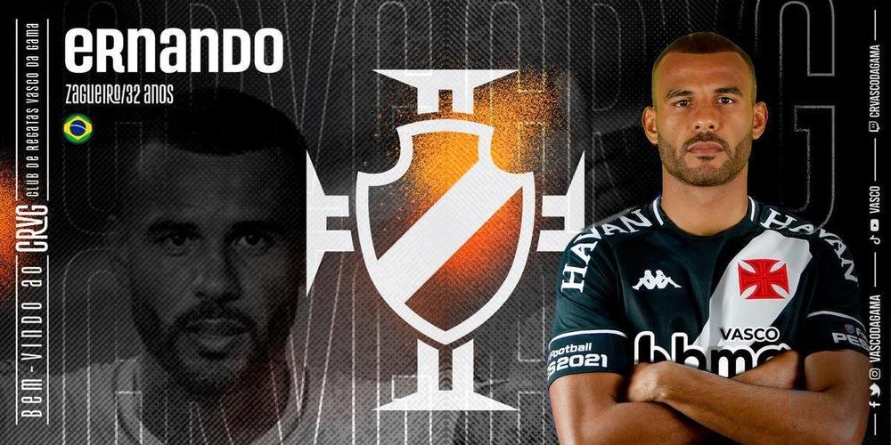 Ernando, zagueiro (Vasco)