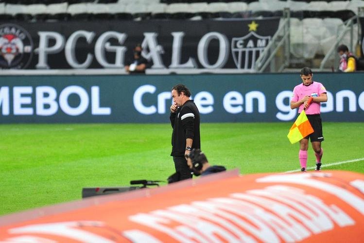 Fotos do jogo entre Atltico e Boca Juniors, no Mineiro, em Belo Horizonte, pela volta das oitavas de final da Copa Libertadores 2021