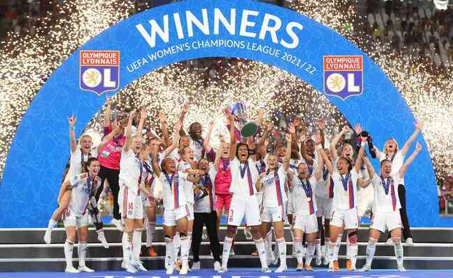 Lyon faturou a taça da Liga dos Campeões feminina pela oitava vez