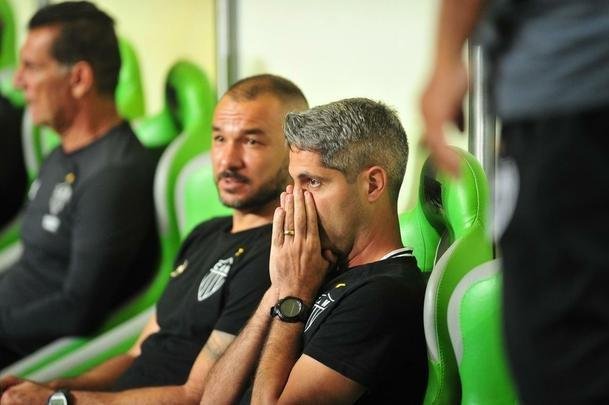 Fotos do primeiro tempo do jogo entre Atltico e La Equidad, no Independncia, pelas quartas de final da Copa Sul-Americana