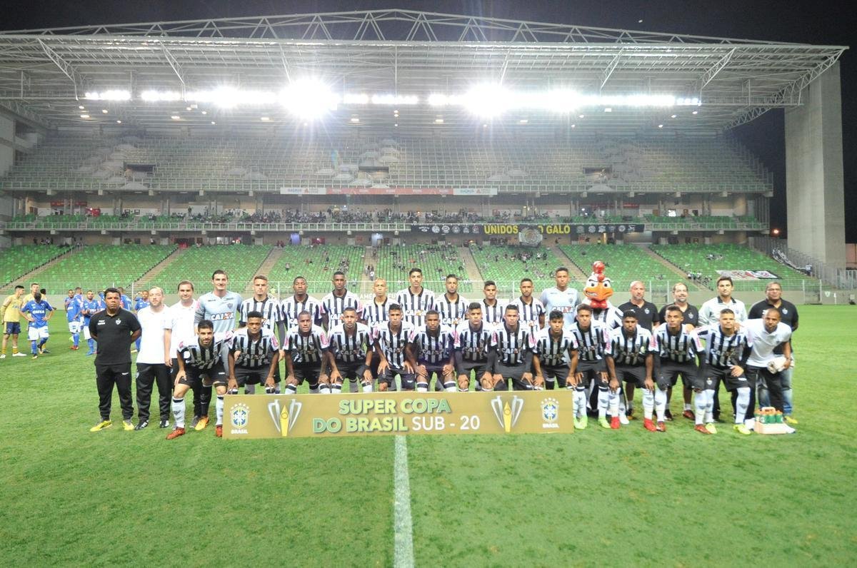 Imagens do clssico entre Atltico e Cruzeiro pela Supercopa Sub-20