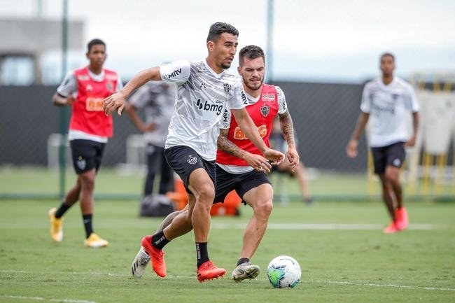 Veja fotos do treino do Atl�tico