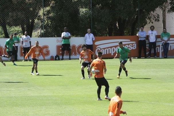 Fotos do jogo treino entre Atltico e Inter de Minas