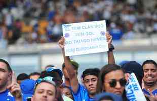 Fotos da torcida do Cruzeiro no clssico contra o Atltico, no Mineiro, pela 32 rodada do Campeonato Brasileiro 2019