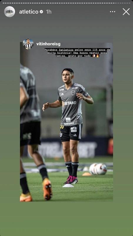 Jogadores e ex-atletas do Atltico mandaram mensagens ao clube pelo aniversrio de 115 anos.