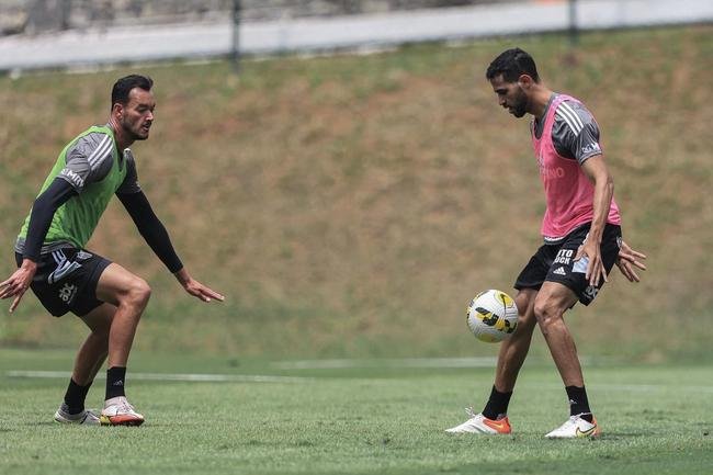 Fotos do treino do Atltico na Cidade do Galo, nesta quarta-feira (21/9).