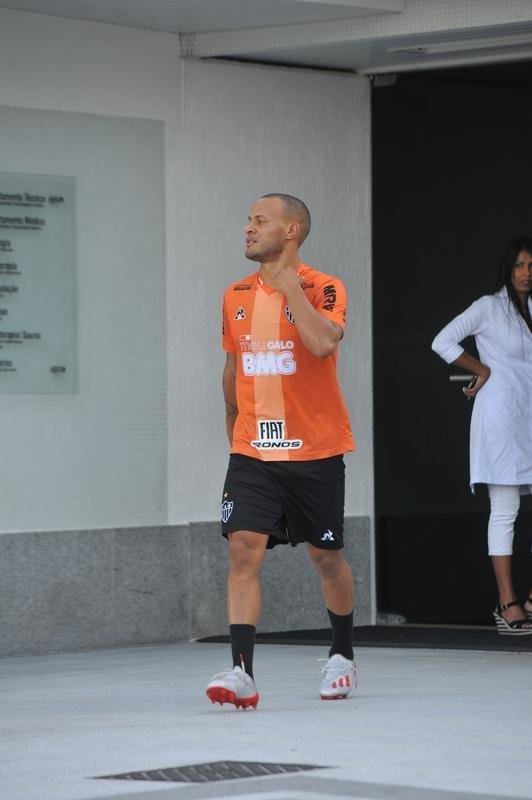 Fotos do ltimo treino do Atltico antes do jogo contra o Unin La Calera