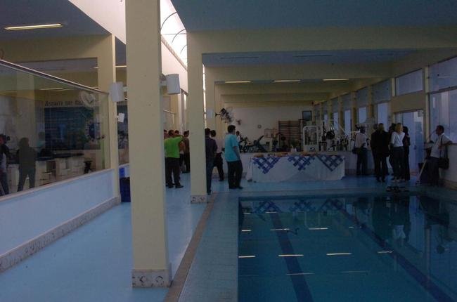 Fotos da inaugurao do Centro Avanado de Reabilitao Esportiva (CARE) da Toca da Raposa II, em 2007