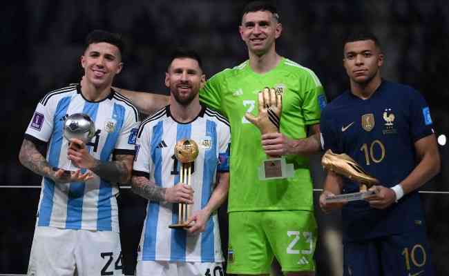 Com Messi soberano, confira o pódio completo dos melhores da Copa do Qatar