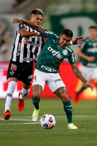 Fotos do jogo de ida da semifinal da Copa Libertadores de 2021, entre Palmeiras e Atltico, no Allianz Parque, em So Paulo