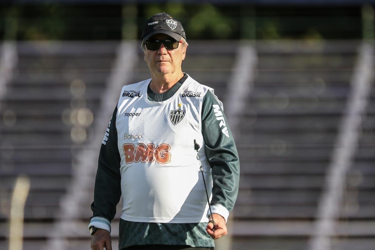 Veja fotos do ltimo treino do Atltico antes do jogo contra o Nacional-URU