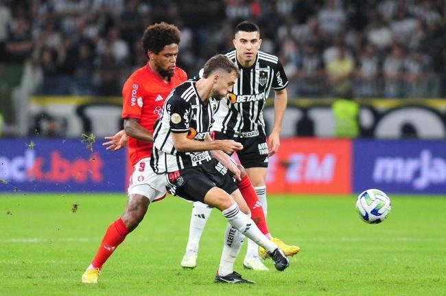 Fotos do jogo entre Atltico-MG e Internacional