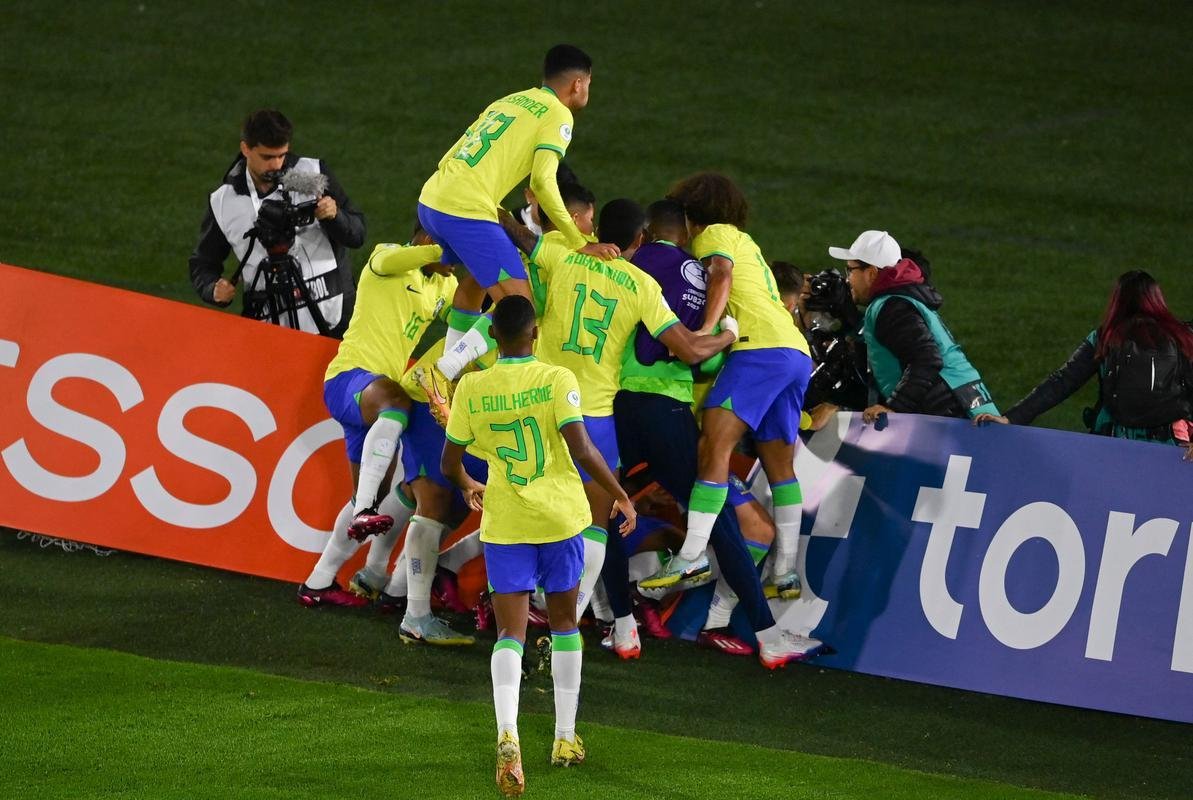 Com gols de Andrey e Pedrinho, Brasil vence Uruguai por 2 a 0 e conquista o ttulo do Sul-Americano Sub-20, na Colmbia