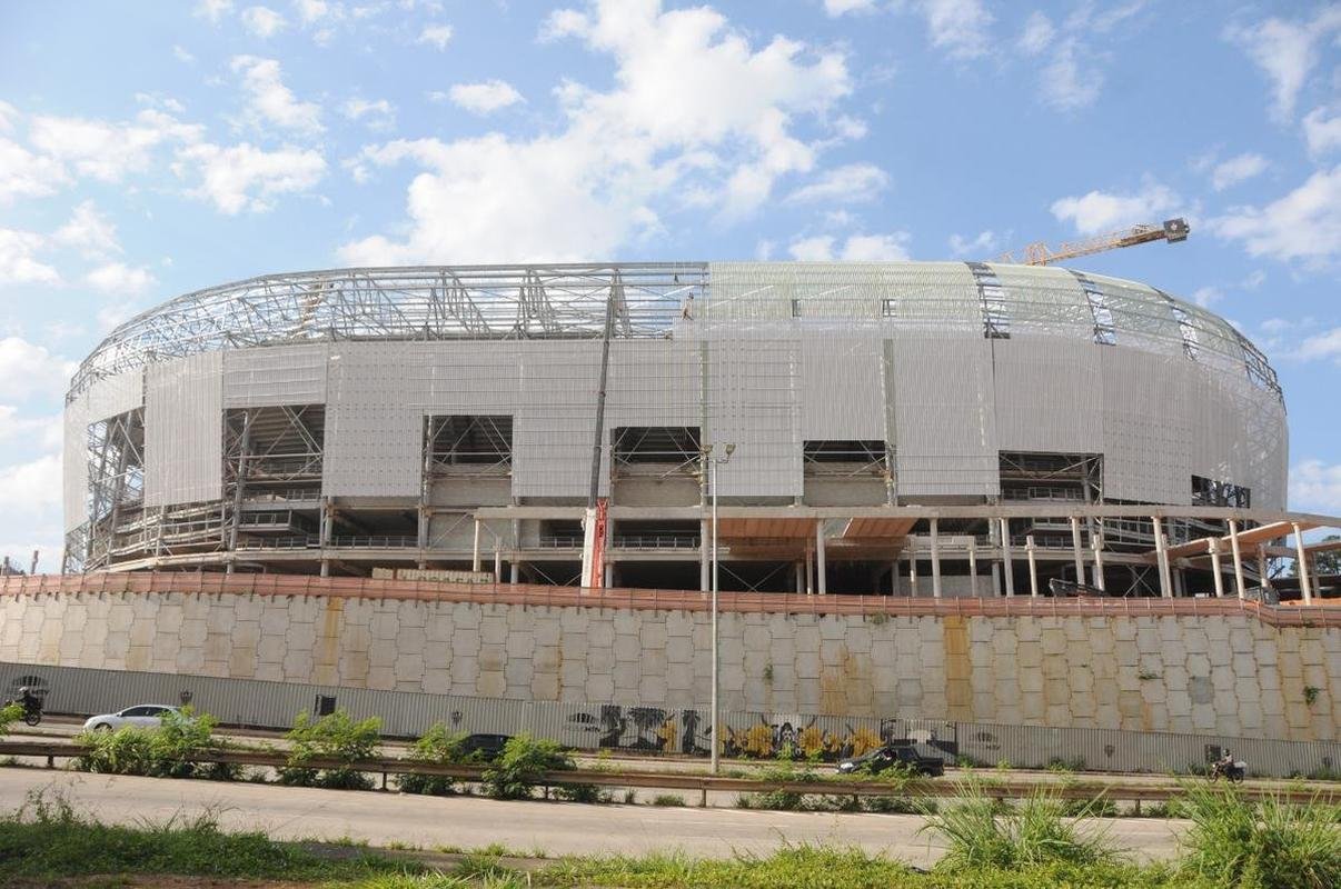 Fotos da Arena MRV nesta sexta-feira (6)