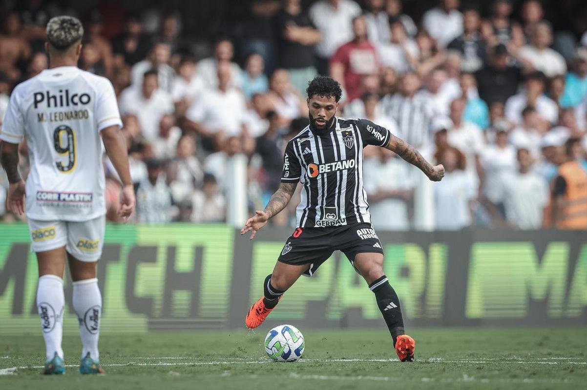Santos e Atltico se enfrentaram na tarde deste domingo (23/4), na Vila Belmiro, pela segunda rodada da Srie A do Campeonato Brasileiro.