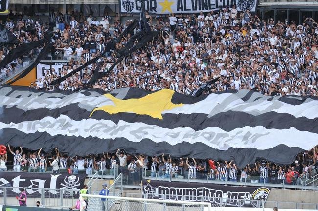 Fotos da torcida do Atltico no clssico com o Cruzeiro, no Mineiro, pela nona rodada do Mineiro de 2022