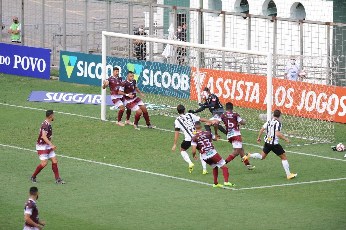 Fotos da vitria do Atltico sobre o Patrocinense, por 3 a 1, no Independncia, em Belo Horizonte, pela quarta rodada do Campeonato Mineiro. Mando foi do clube do interior, que no pde realizar a partida em Patrocnio devido ao elevado nmero de casos de COVID-19 na cidade.