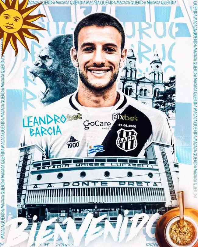 Leandro Barcia, forward (Ponte Preta)