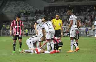 Atltico x Cear: fotos do jogo no Mineiro pelo Brasileiro