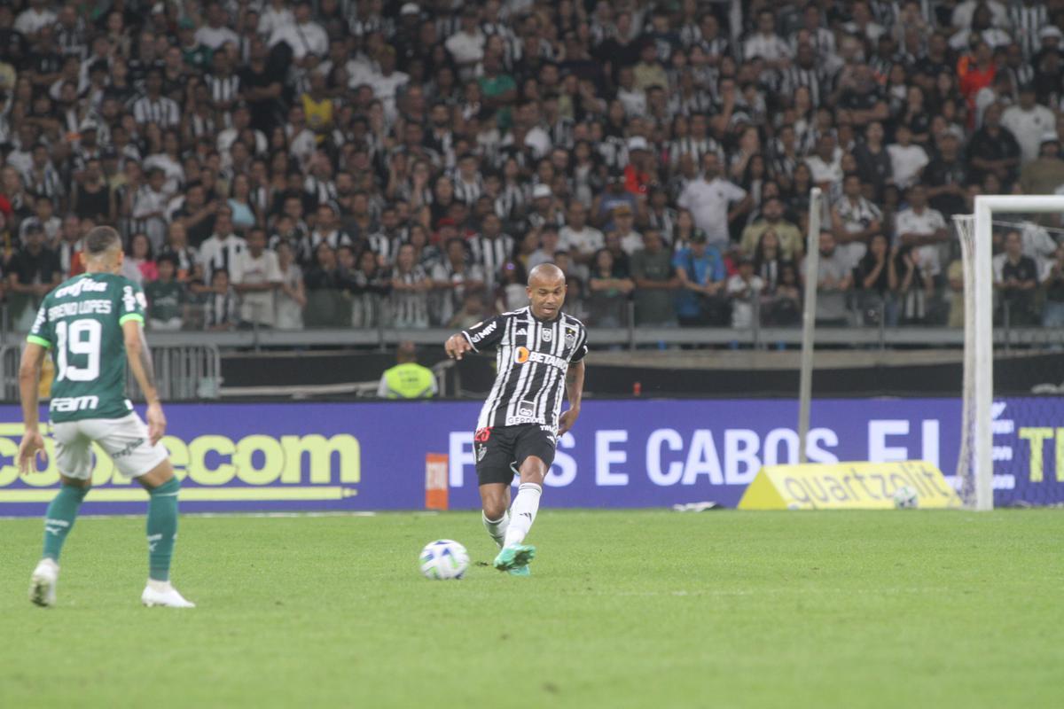 Fotos do jogo entre Atltico-MG e Palmeiras, pelo Brasileiro