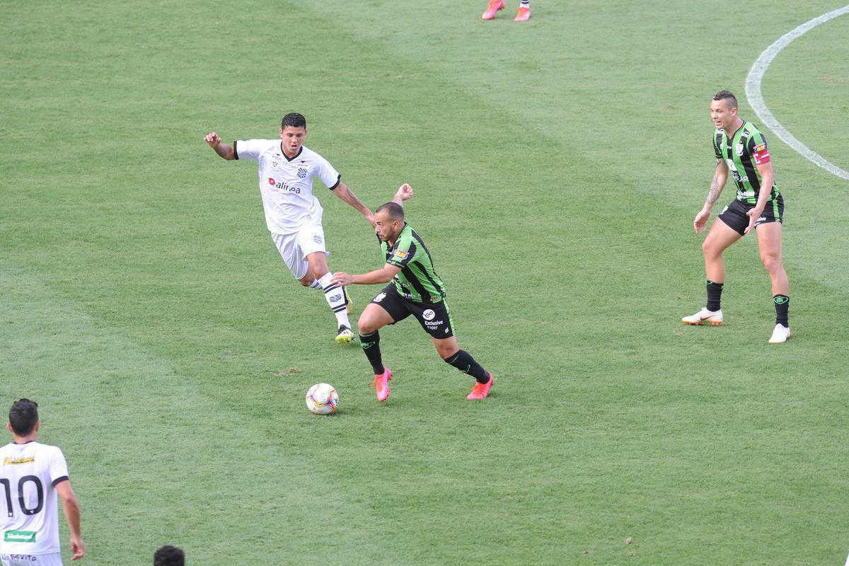 Fotos do jogo entre Amrica e Figueirense, pela Srie B