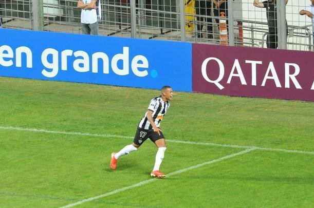 No segundo tempo, Atltico pressionou o Unin La Calera e chegou ao gol com Alerrandro: 1 a 0
